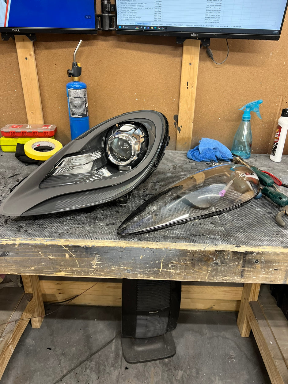 2016-2025 Porsche 718 (982) Boxster Cayman Headlight Services